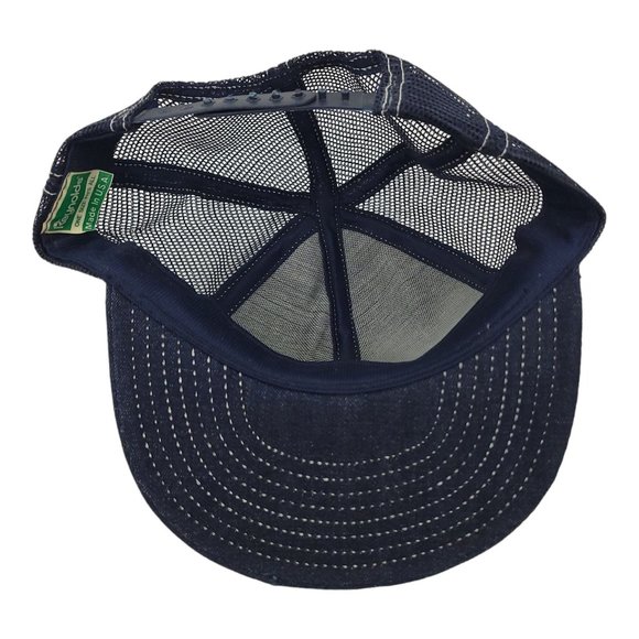 Vintage 80s Southern Bell Mississippi Safety Award Mesh Snapback Cap Trucker USA - Picture 5 of 12